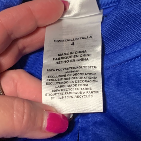 Little Boys Adidas Blue Jacket, EUC, Size 4 - Picture 3 of 9